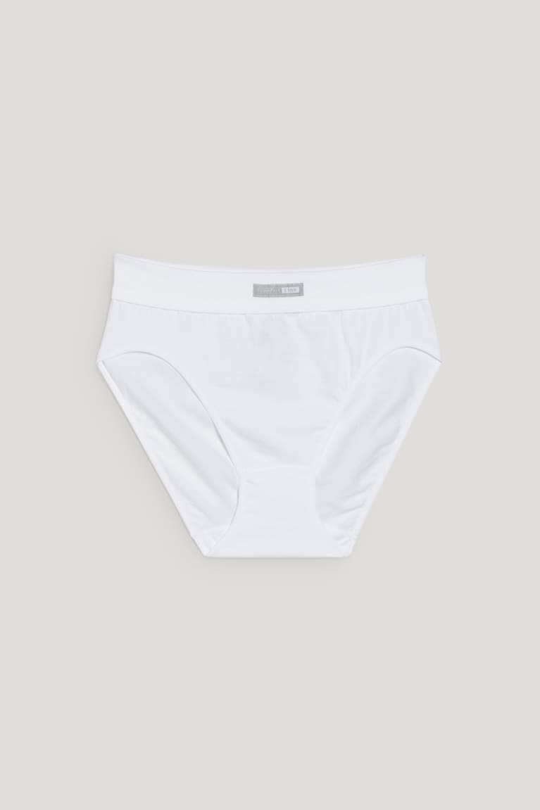 Ropa Interior C&A Briefs Organic Algodon Blancas | IXMFAT-739