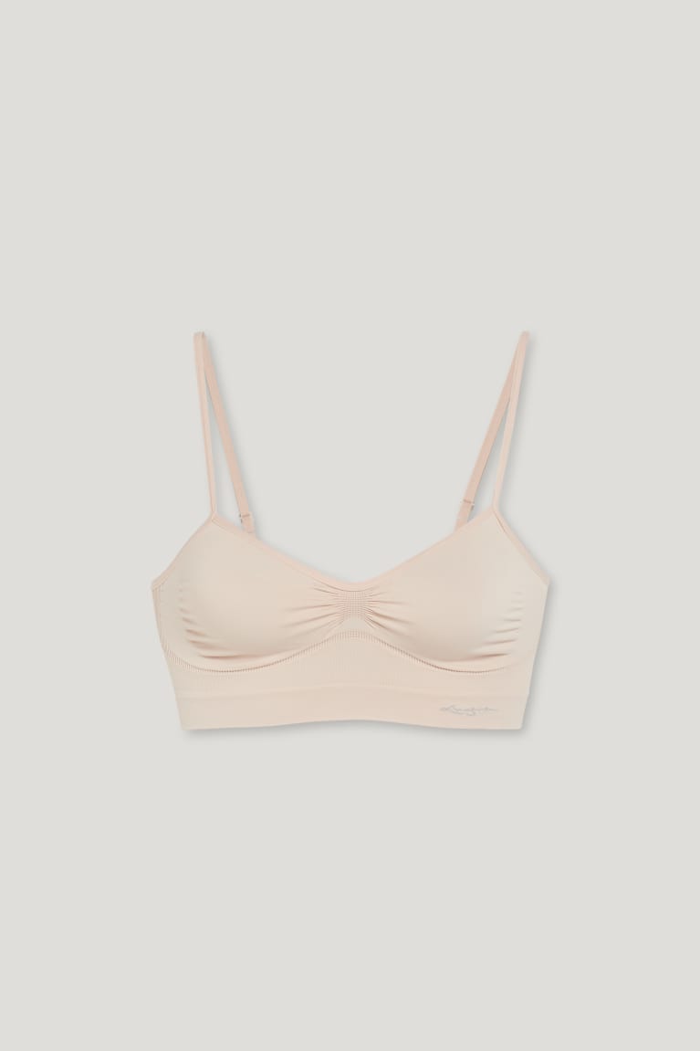 Ropa Interior C&A Crop Seamless Beige | OLDYKQ-314