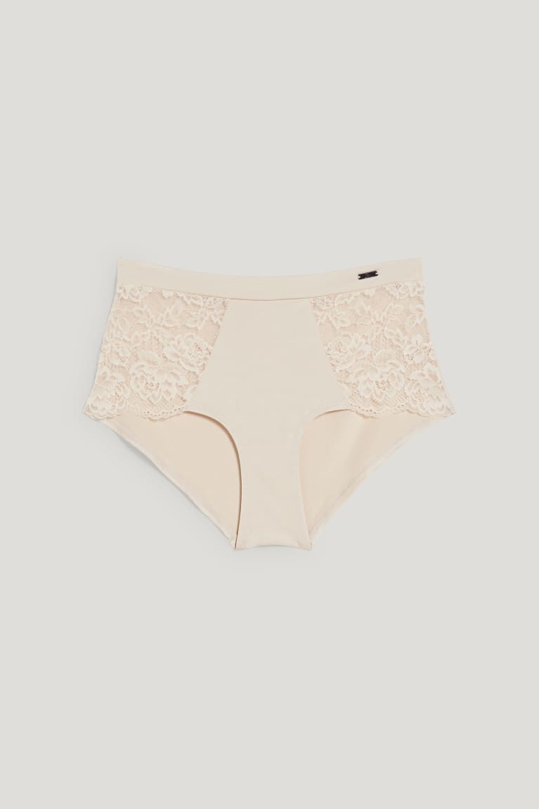 Ropa Interior C&A Hipster Briefs Beige | MUNYLH-742