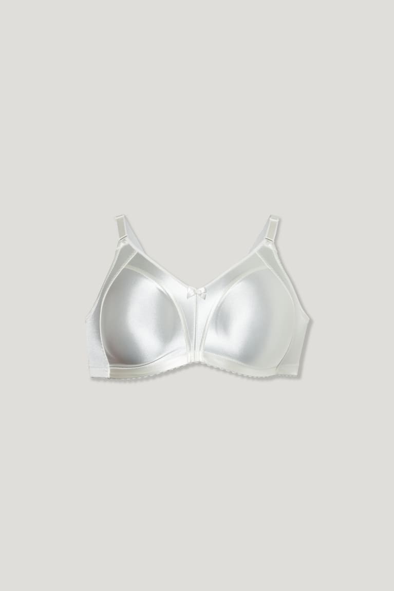 Ropa Interior C&A Minimiser Bra Shiny Blancas | RTBJIF-598