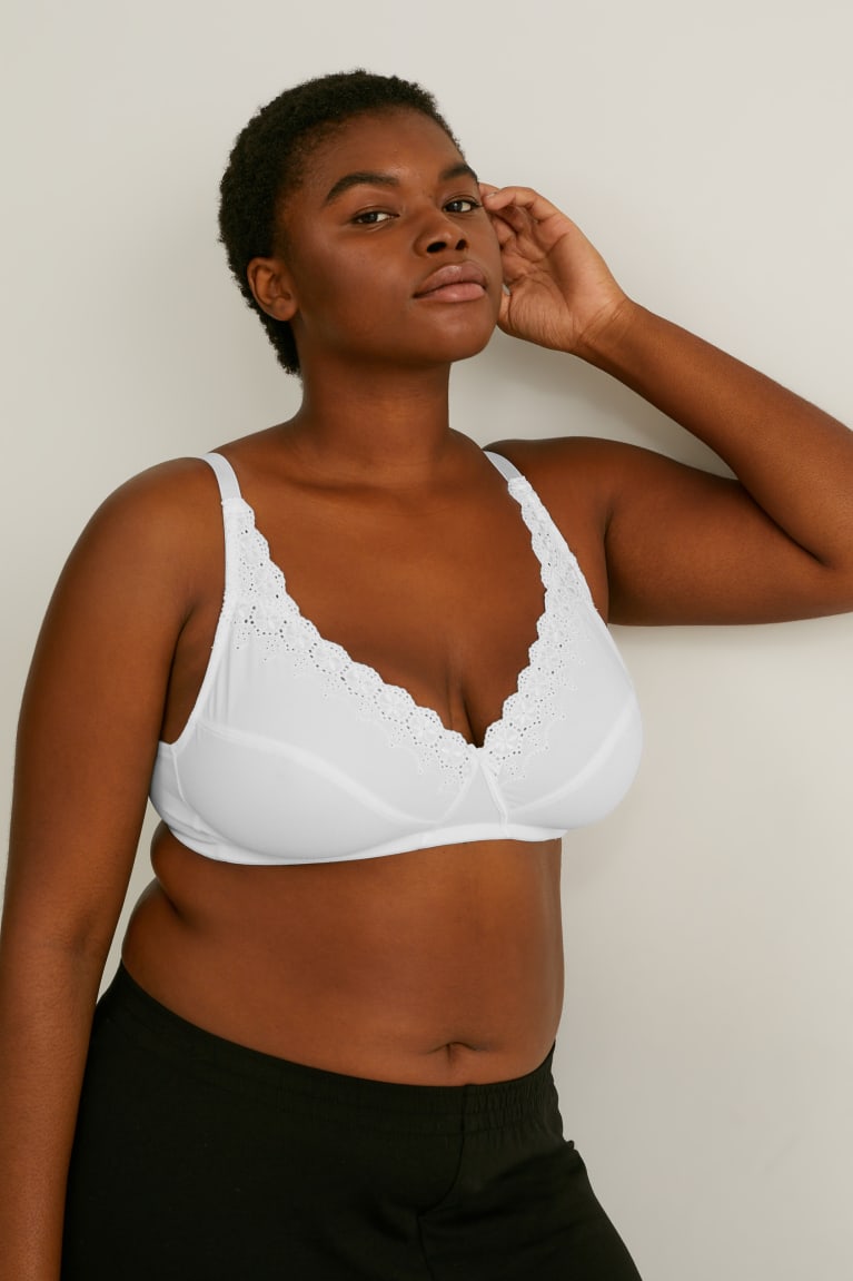 Ropa Interior C&A Multipack Of 2 Non-wired Bra Blancas | EINVRA-938