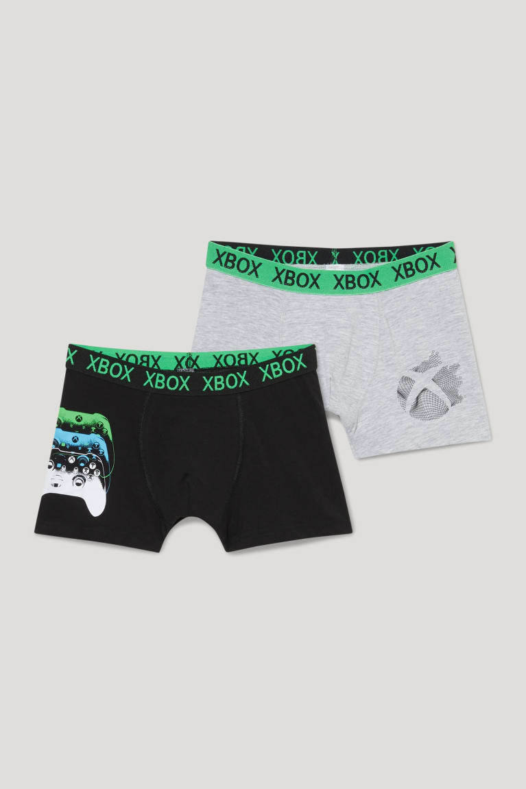 Ropa Interior C&A Multipack Of 2 Xbox Boxer Negras | CAJXUH-859