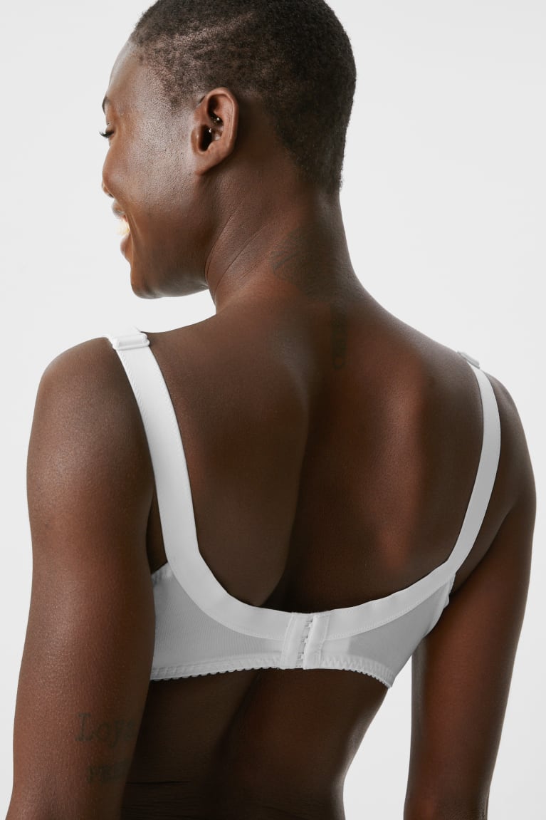 Ropa Interior C&A Non-wired Minimiser Bra Blancas | ECMGSD-392