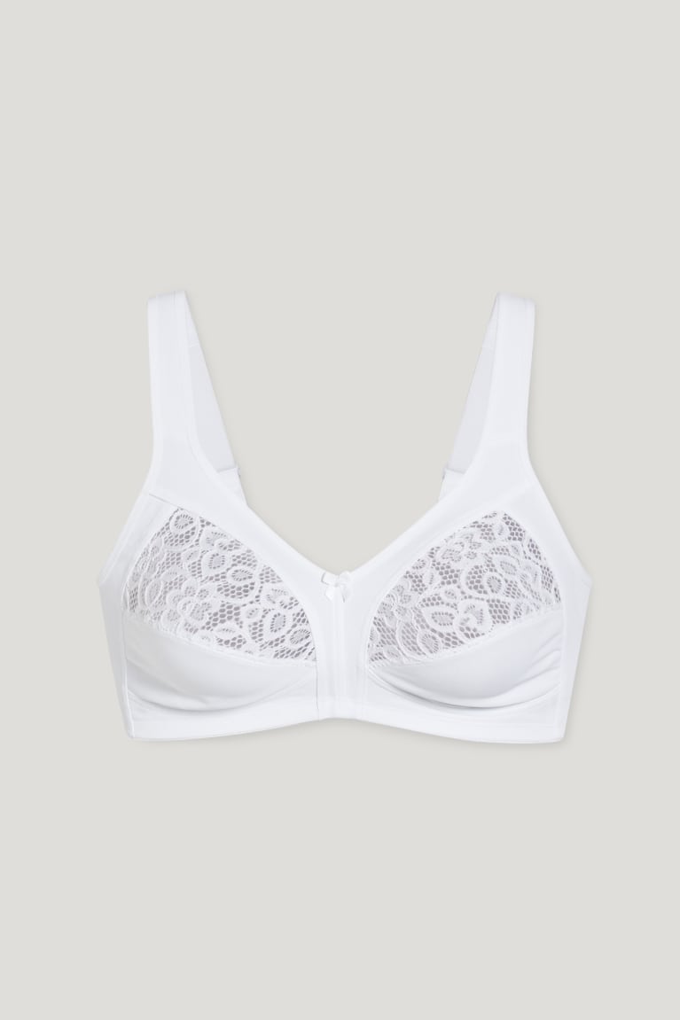 Ropa Interior C&A Non-wired Minimiser Bra Blancas | KOFXAZ-465