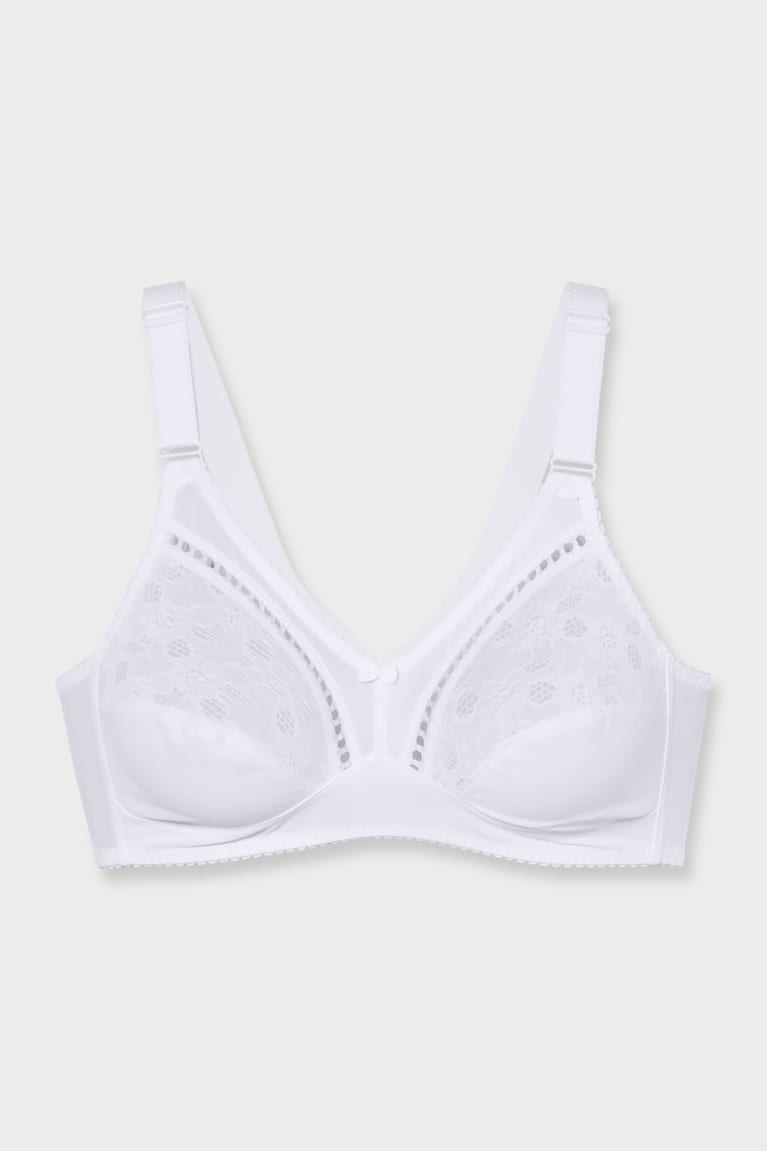 Ropa Interior C&A Non-wired Minimiser Bra Blancas | WTKACB-369