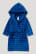 Ropa Interior C&A Terry Cloth Bathrobe With Hood Organic Algodon A Rayas Azules Oscuro | SQGXOK-075