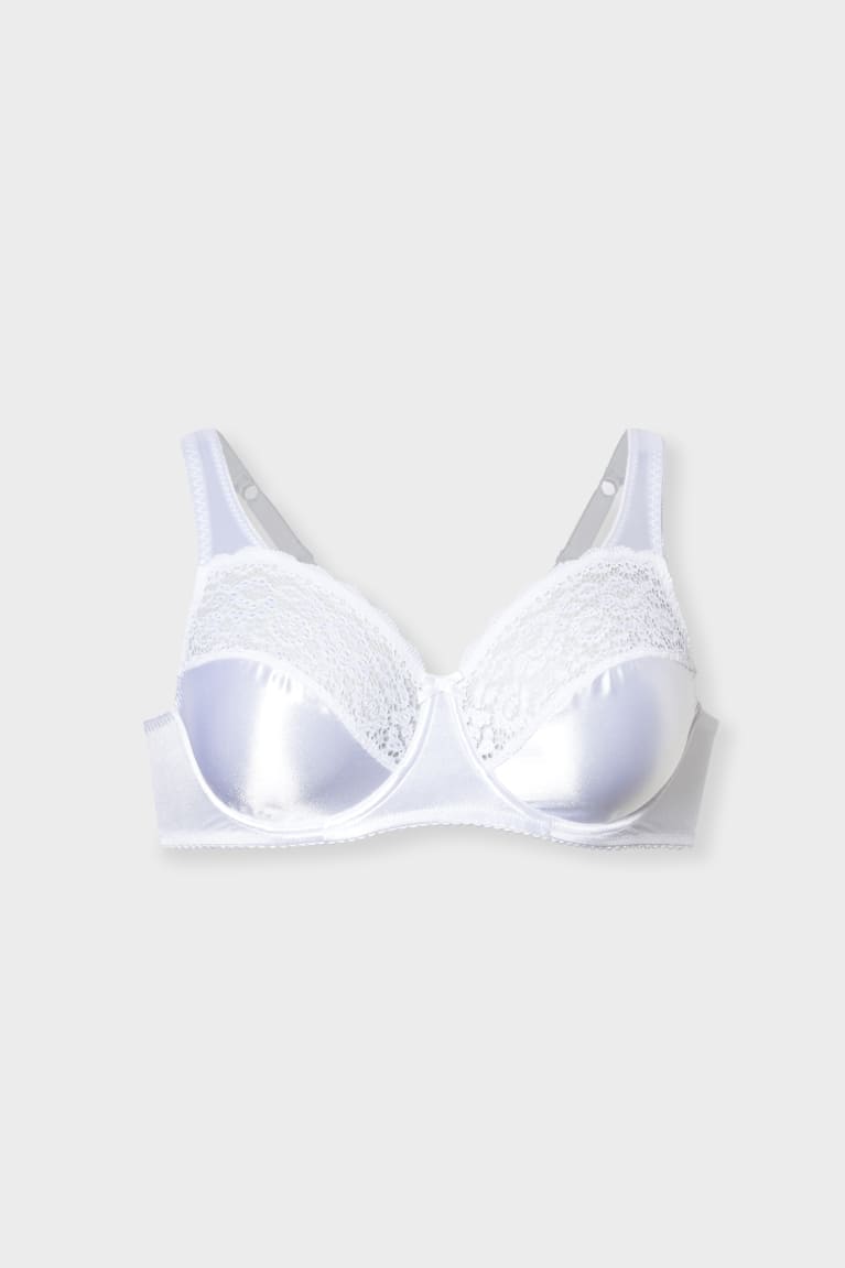 Ropa Interior C&A Underwire Bra Blancas | WIBFLJ-528