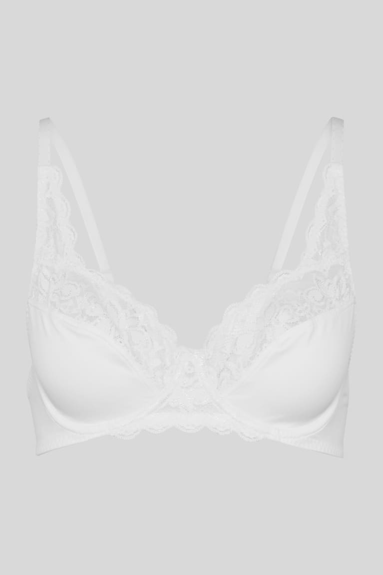 Ropa Interior C&A Underwire Bra Full Coverage Blancas | KSITQE-853