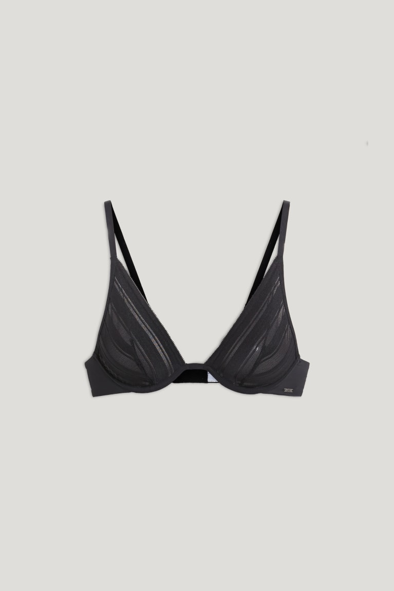 Ropa Interior C&A Underwire Bra Negras | YECTPG-842