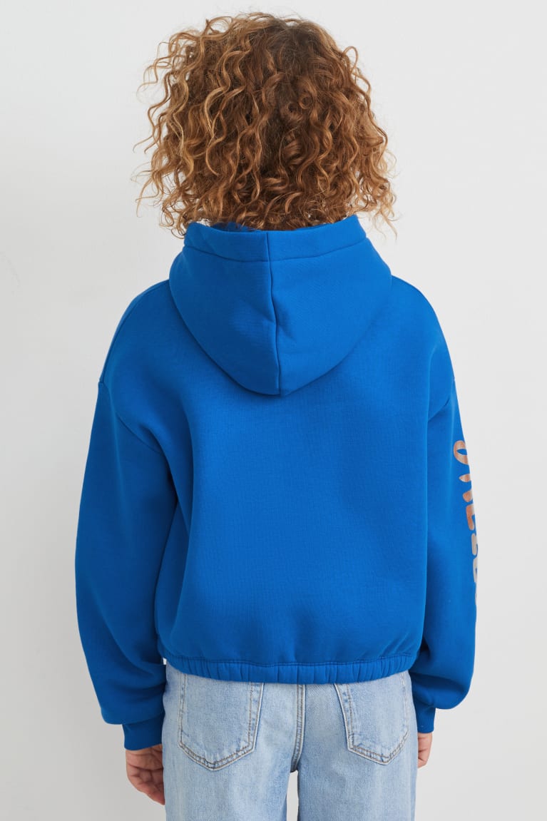 Sudadera Con Capucha C&A Azules | EKYWPL-802