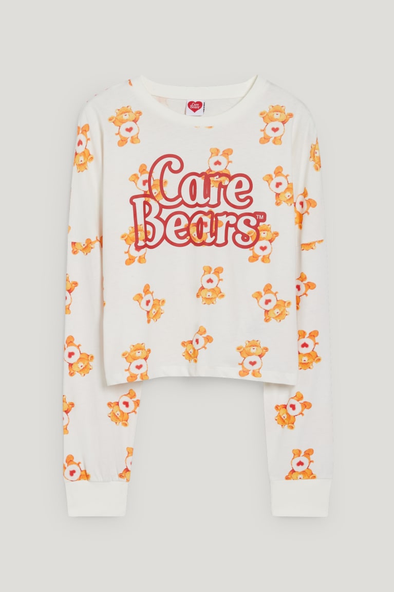 Sudadera Con Capucha C&A Clockhouse Pyjama Care Bears Blancas | CLWAVK-962