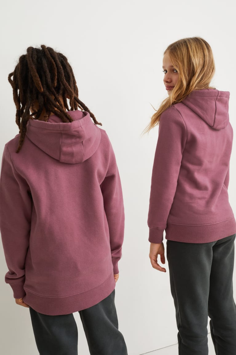 Sudadera Con Capucha C&A Genderneutral Moradas | CBZGHL-924