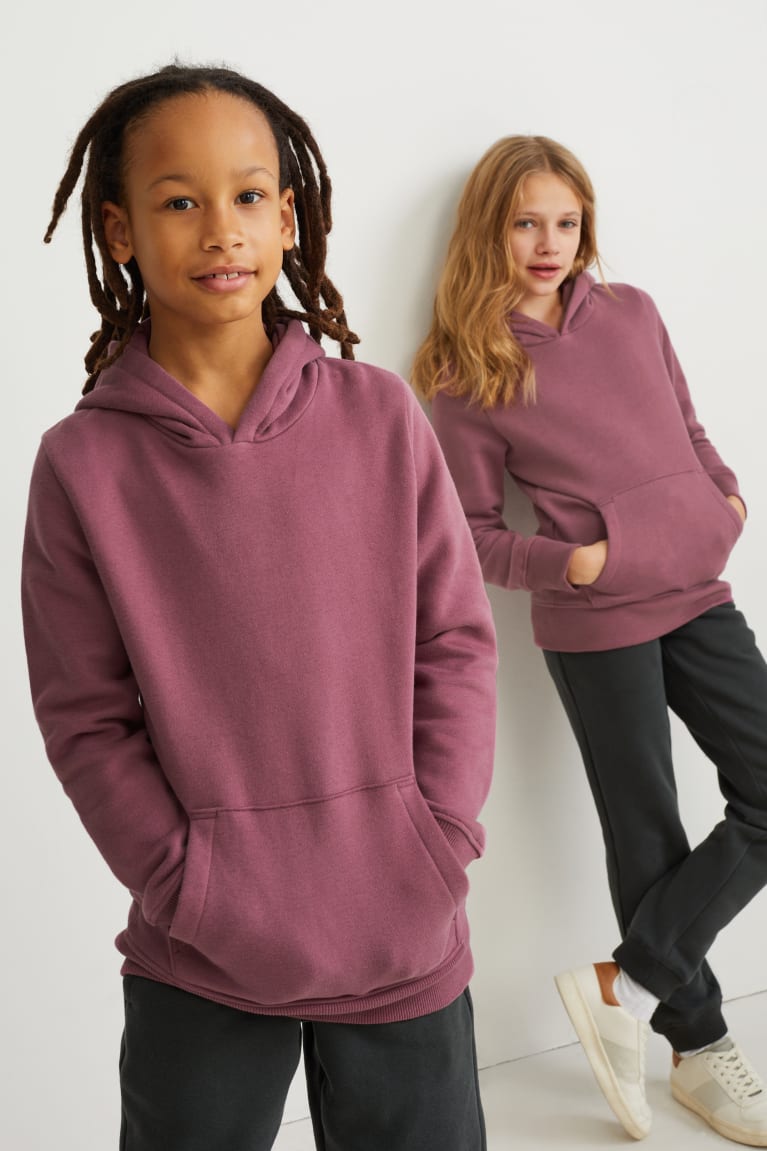 Sudadera Con Capucha C&A Genderneutral Moradas | CBZGHL-924