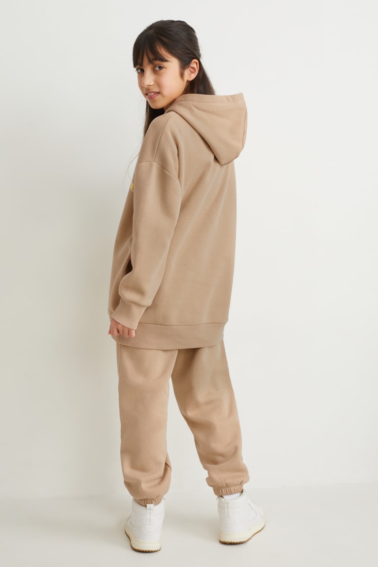 Sudadera Con Capucha C&A Harry Potter Set And Joggers 2 Piece Beige | KITGPY-809