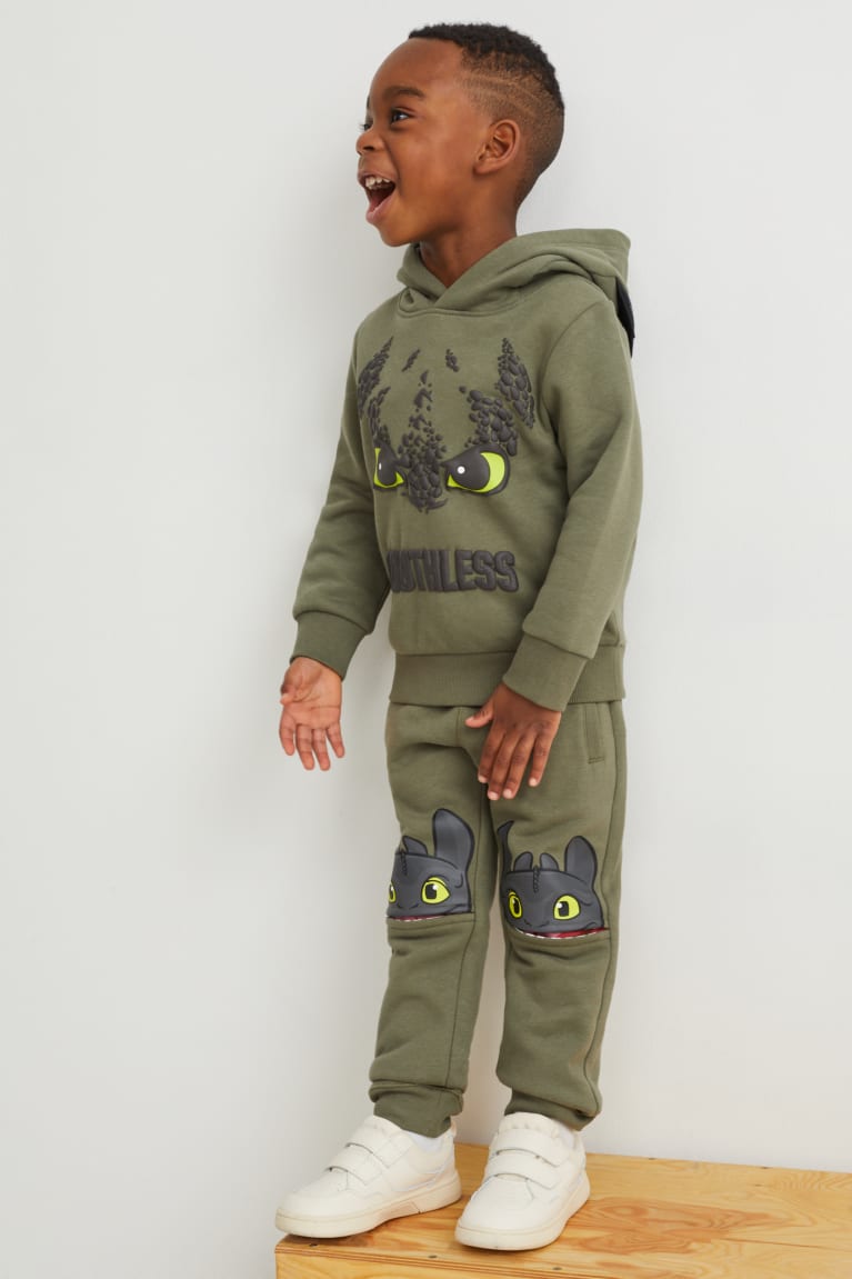 Sudadera Con Capucha C&A How To Train Your Dragon Verde | ONGAWM-845