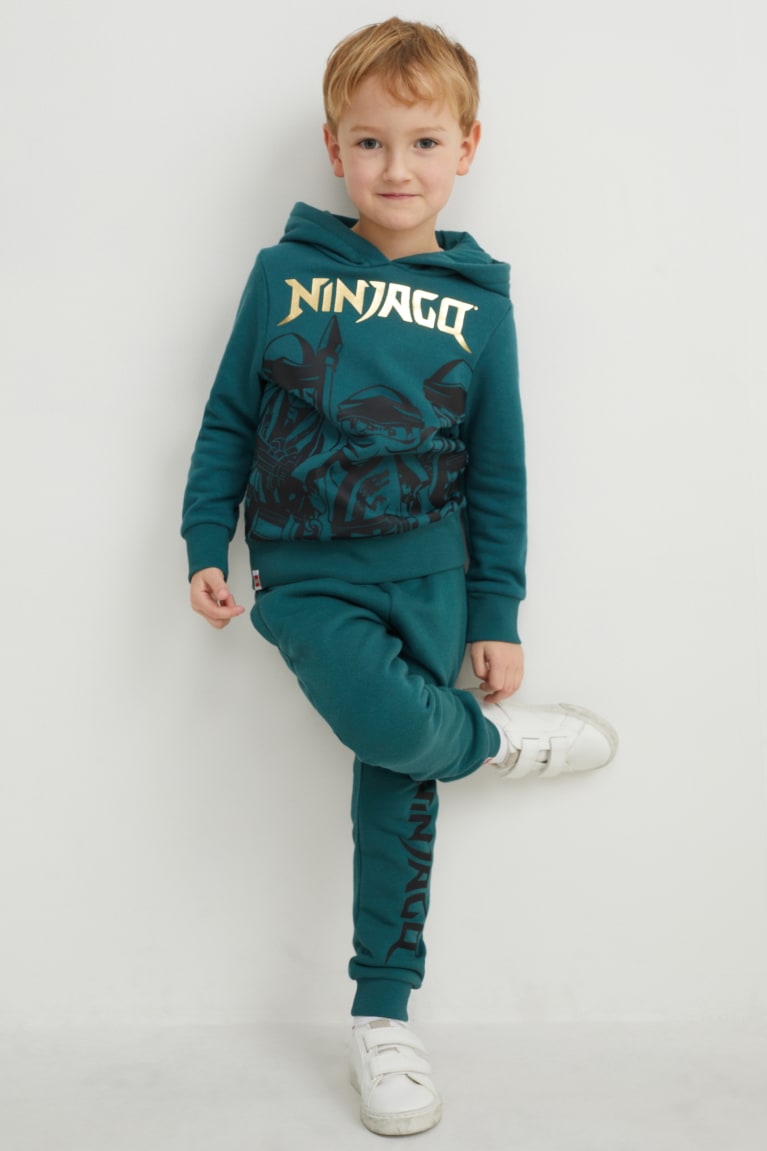 Sudadera Con Capucha C&A Lego Ninjago Turquesa Oscuro | MFBDTU-945