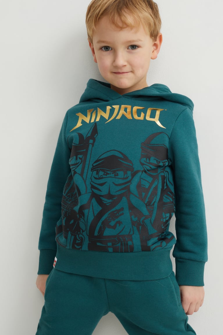 Sudadera Con Capucha C&A Lego Ninjago Turquesa Oscuro | MFBDTU-945