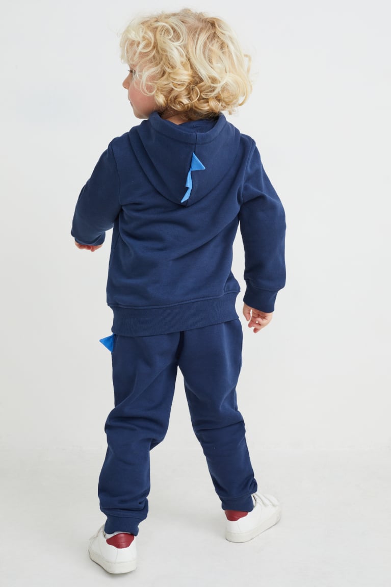 Sudadera Con Capucha C&A Set And Joggers 2 Piece Azules Oscuro | AVYCSM-395