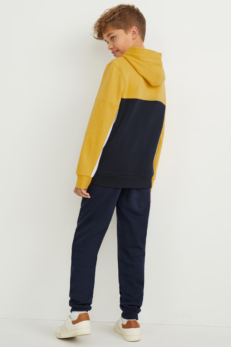 Sudadera Con Capucha C&A Set And Joggers 2 Piece Amarillo | OUIQCR-527