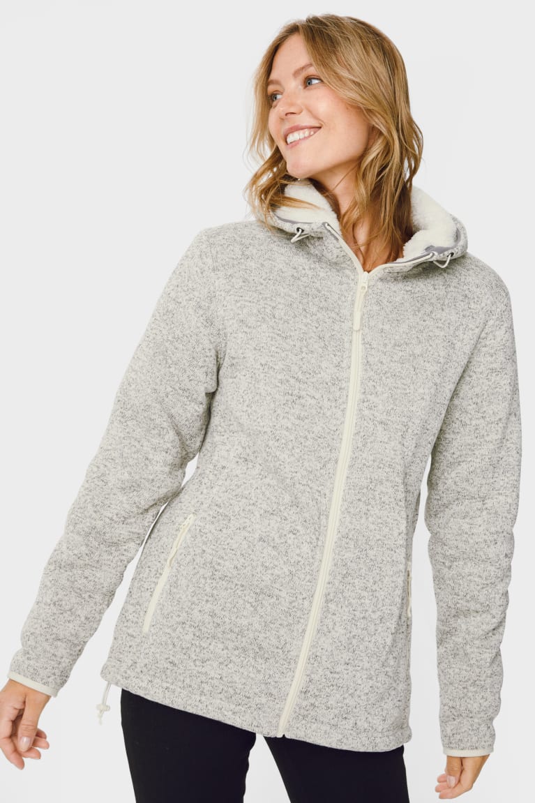 Sudadera Con Capucha C&A With Hood Forro Blancas | LTSZND-719