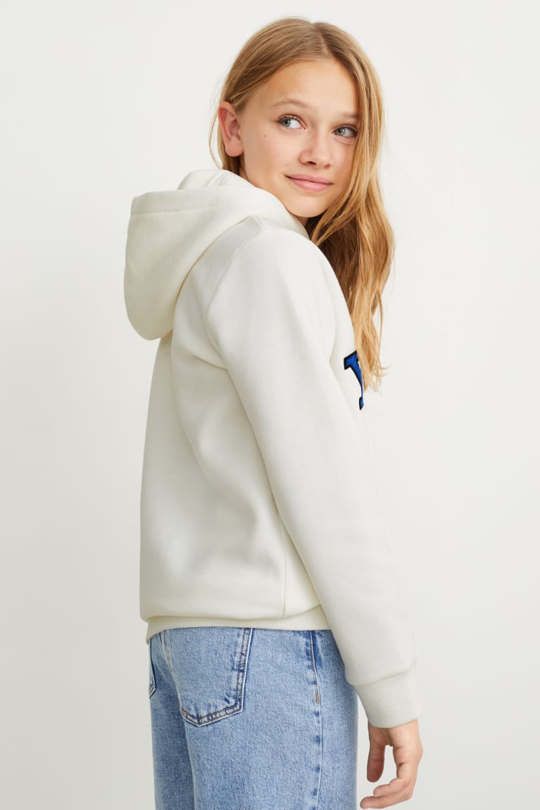 Sudadera Con Capucha C&A Yale University Blancas | XUJIFM-423