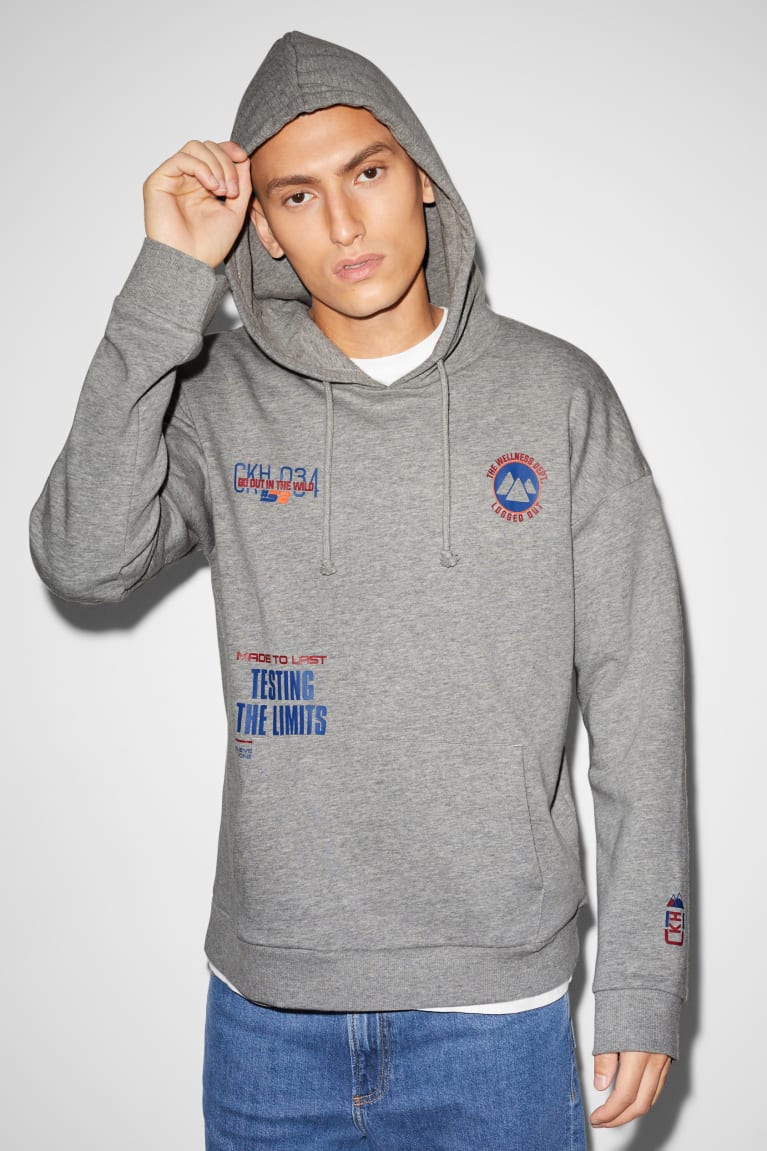 Sudaderas C&A Clockhouse Gris | MKBFWD-932