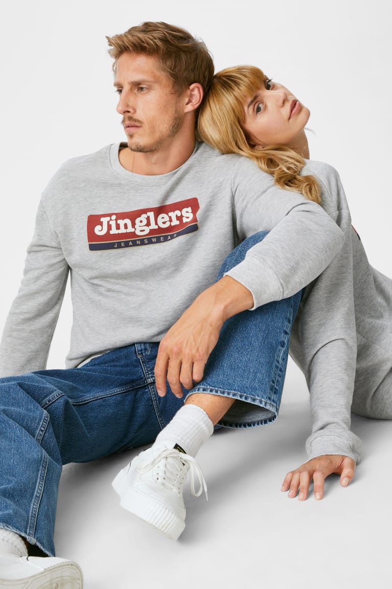 Sudaderas C&A Jinglers Gender Neutrales Gris Claro | QYFBCE-503