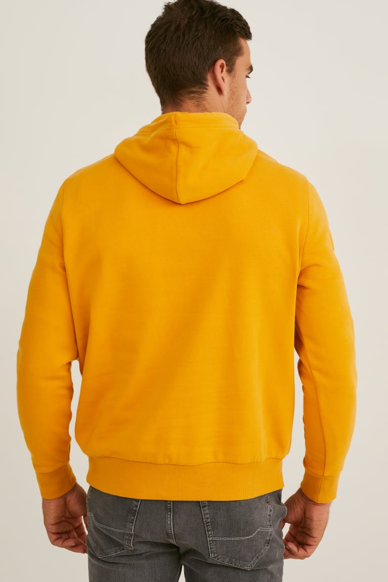 Sudaderas C&A Organic Algodon Naranjas Claro | KBIZSH-621