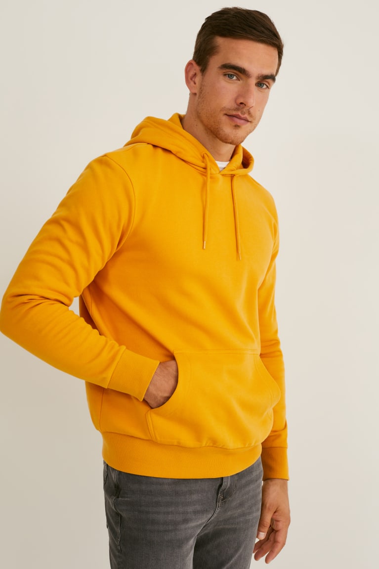 Sudaderas C&A Organic Algodon Naranjas Claro | KBIZSH-621