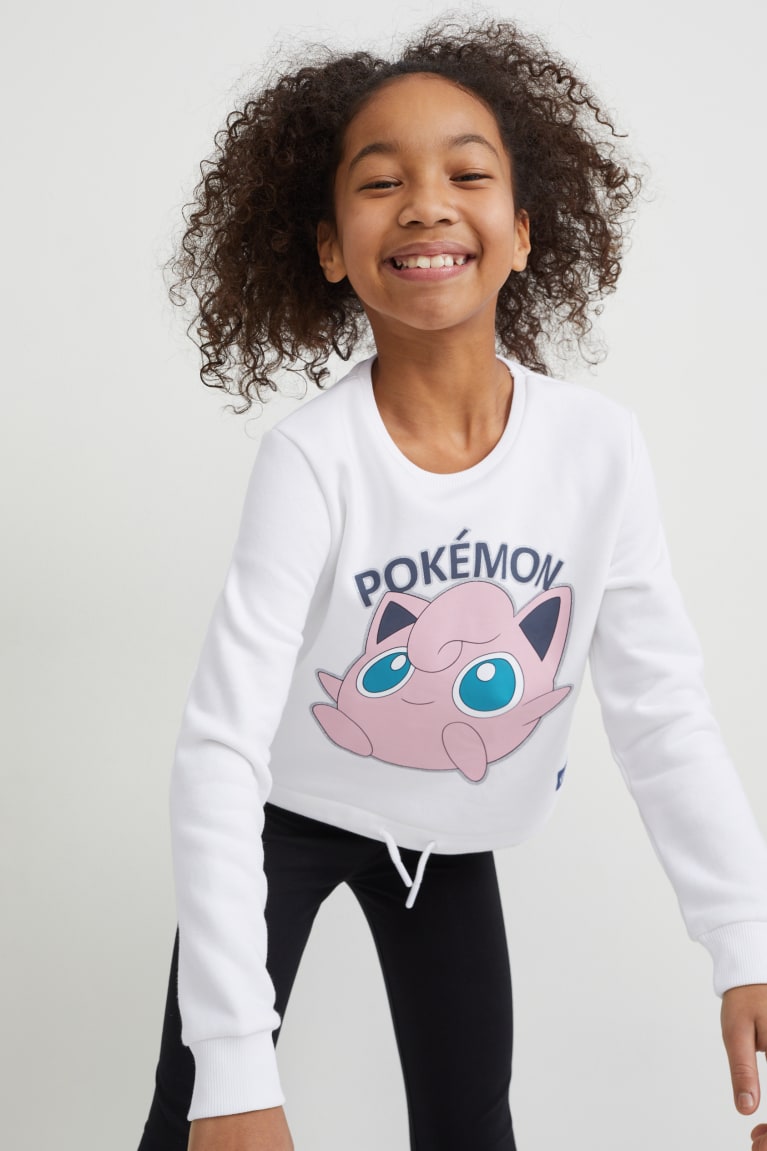 Sudaderas C&A Pokémon Blancas | ZKOXRU-026