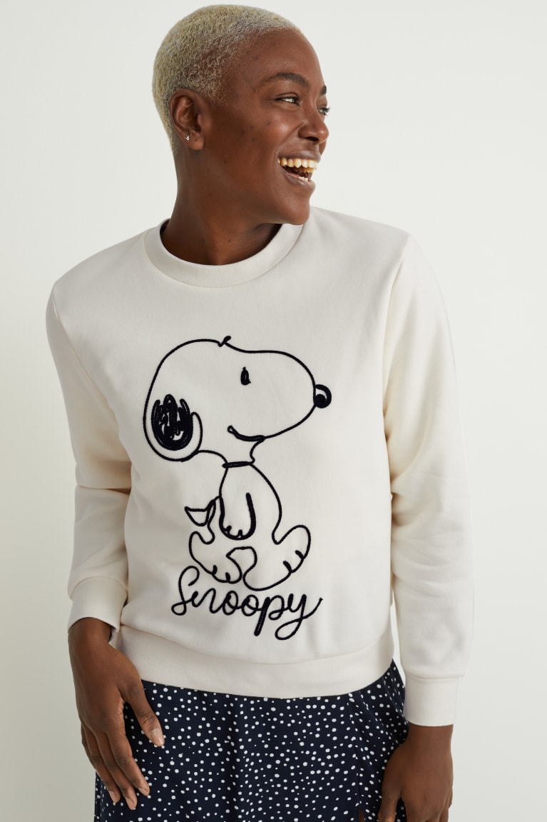 Sudaderas C&A Snoopy Blancas | XLECGS-715