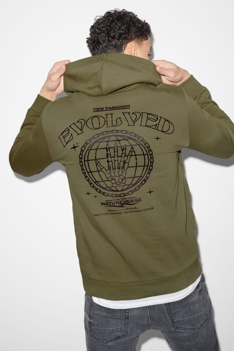 Sudaderas C&A Verde | LAUVTQ-103