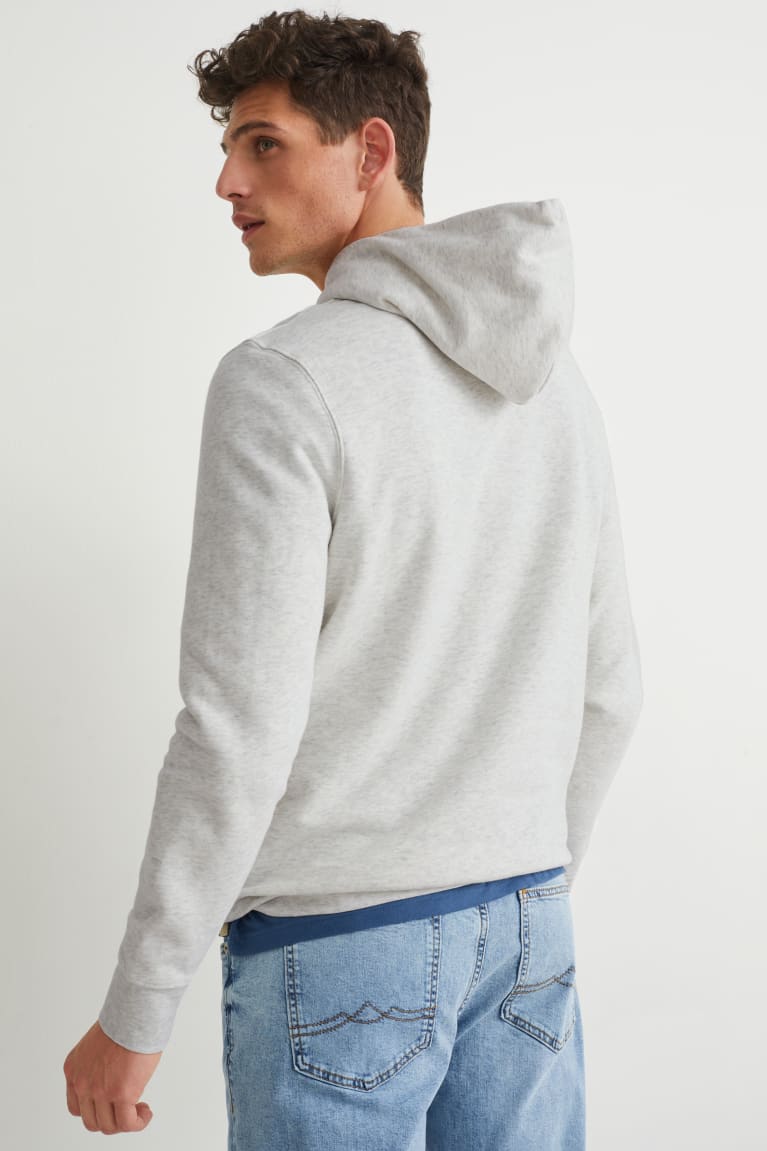 Sudaderas C&A With Recycled Polyester Gris Claro | HWZCLK-928