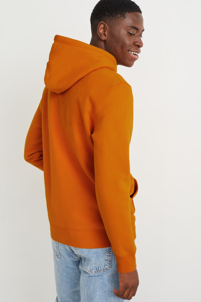 Sudaderas C&A With Recycled Polyester Naranjas Oscuro | JWAIHB-315