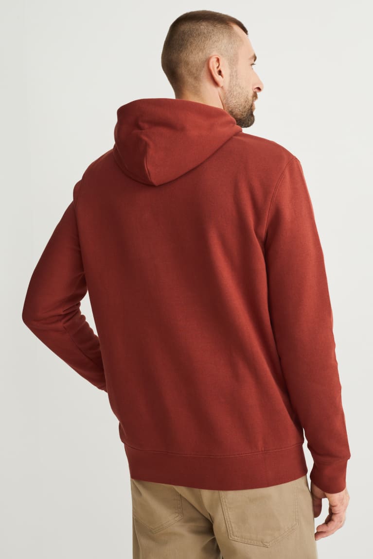 Sudaderas C&A With Recycled Polyester Rojas | FSTJBP-190