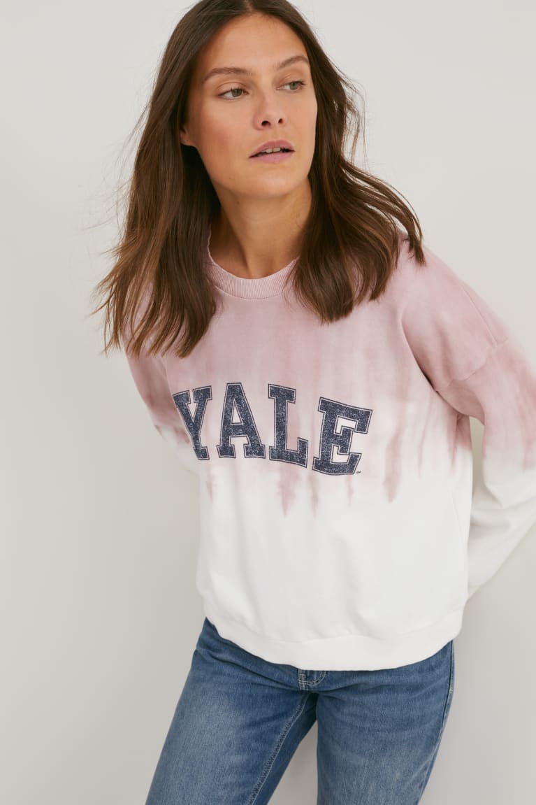 Sudaderas C&A Yale University Blancas | OEKVIA-723