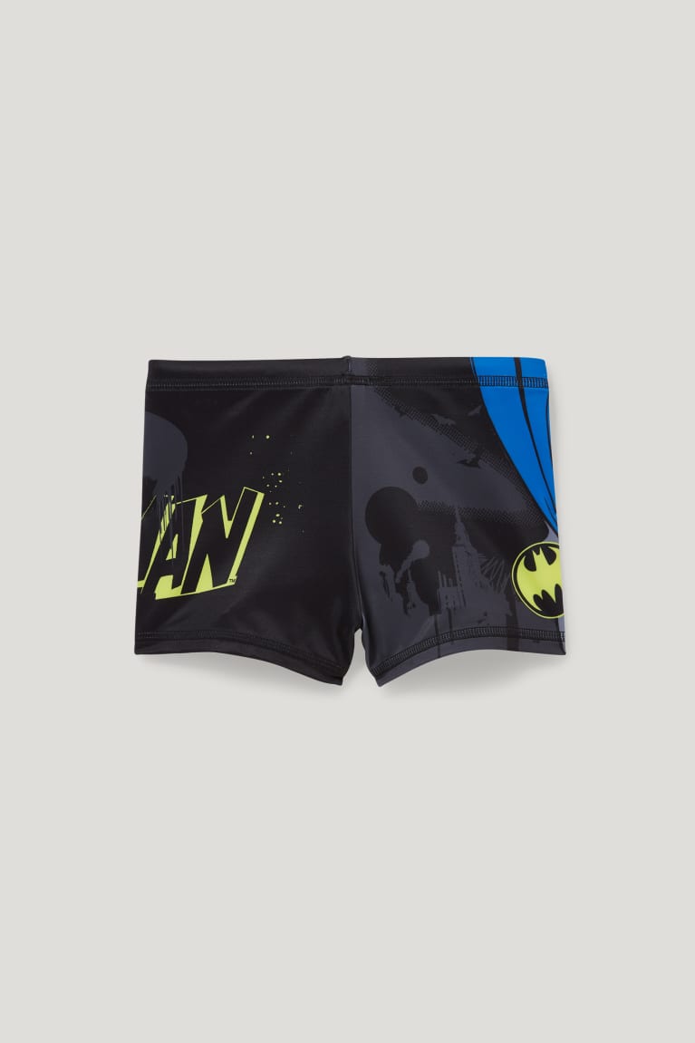 Trajes De Baño C&A Batman Swim Lycra® Xtra Life™ Gris Oscuro | HRWJCS-197