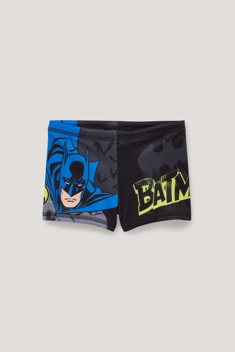 Trajes De Baño C&A Batman Swim Lycra® Xtra Life™ Gris Oscuro | HRWJCS-197