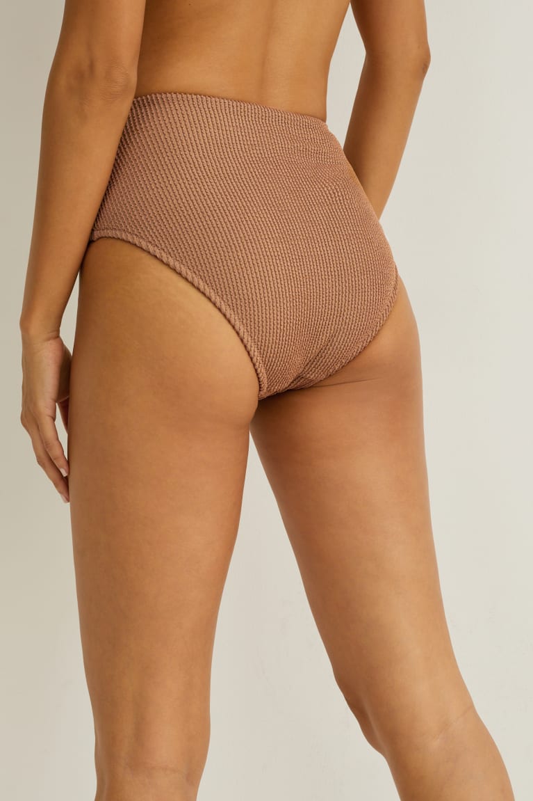 Trajes De Baño C&A Bikini Bottoms Low-rise Lycra® Xtra Life™ Havanna | WXIEUZ-309