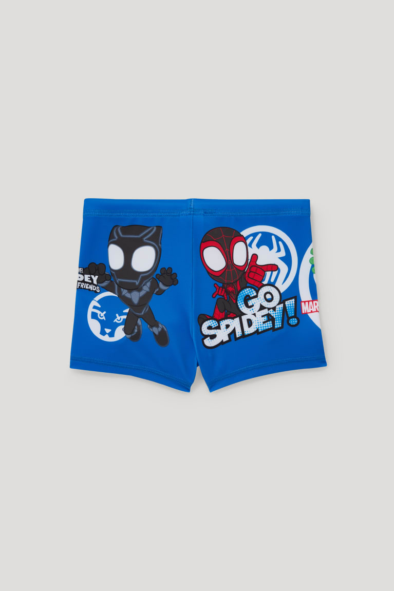 Trajes De Baño C&A Marvel Swim Lycra® Xtra Life™ Azules | NKFTEY-420