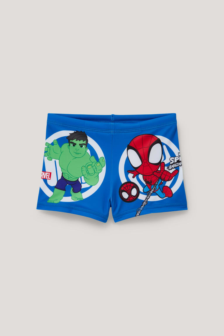 Trajes De Baño C&A Marvel Swim Lycra® Xtra Life™ Azules | NKFTEY-420