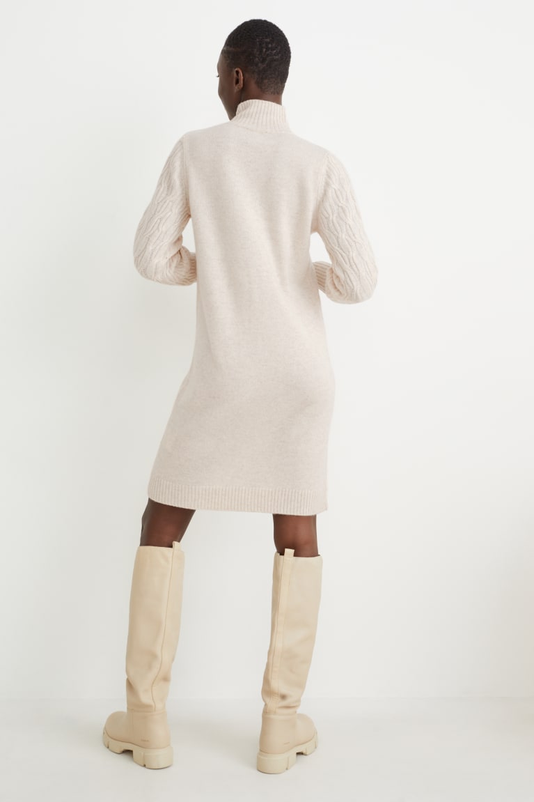 Vestido C&A Cashmere Beige | SBDHQX-239