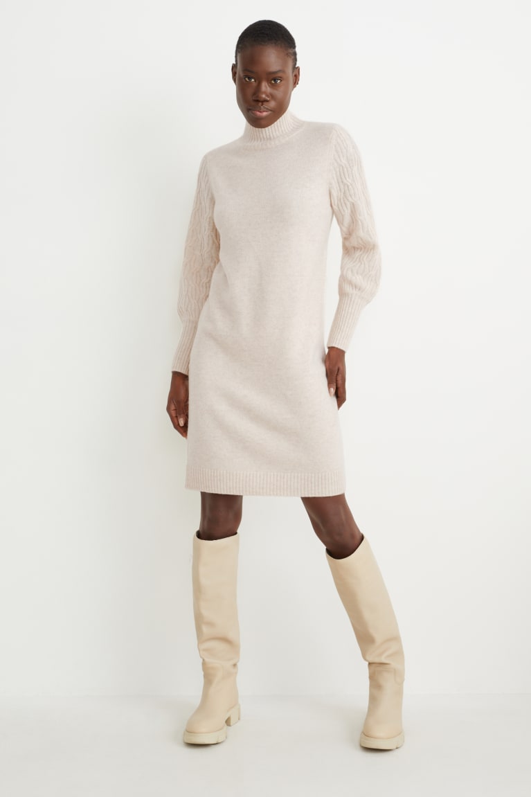 Vestido C&A Cashmere Beige | SBDHQX-239